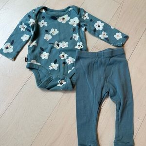 Tea Onesie & Pants, 3-6 Month